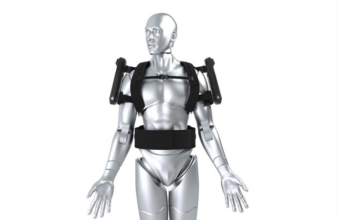 Exoskelett Mate-XT für die Schulterentlastung symbolisch von Vorne